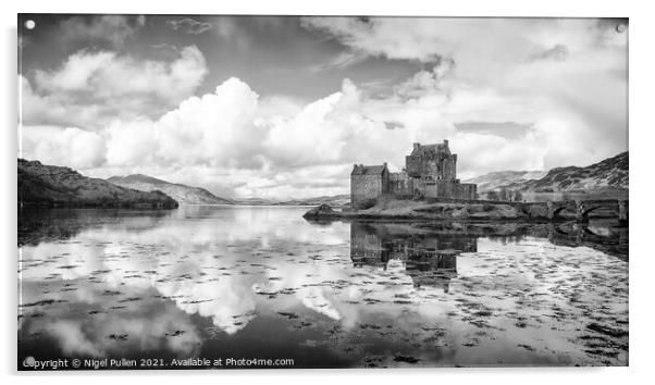 Eilean Donan Castle Acrylic by Nigel Pullen