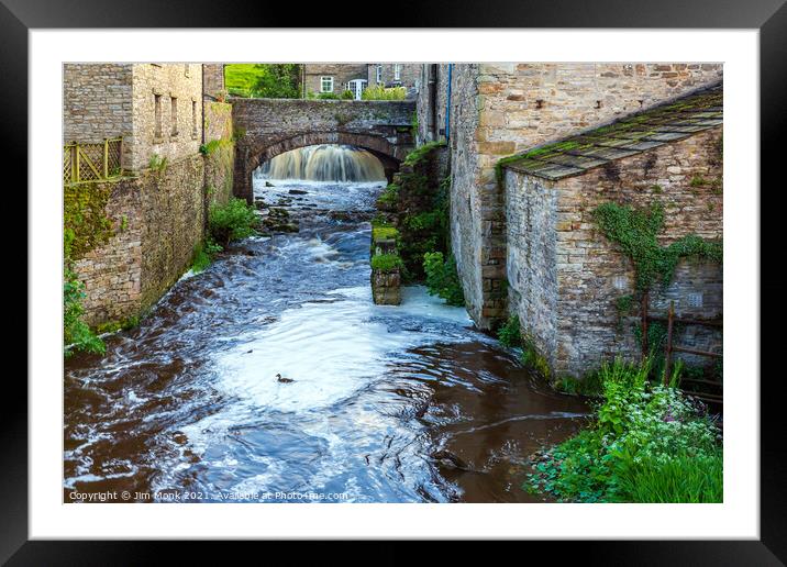 Hawes, Yorkshire Dales Framed Mounted Print by Jim Monk