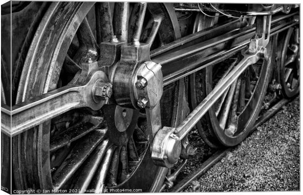 Wheels of Steel Canvas Print by Ian Merton