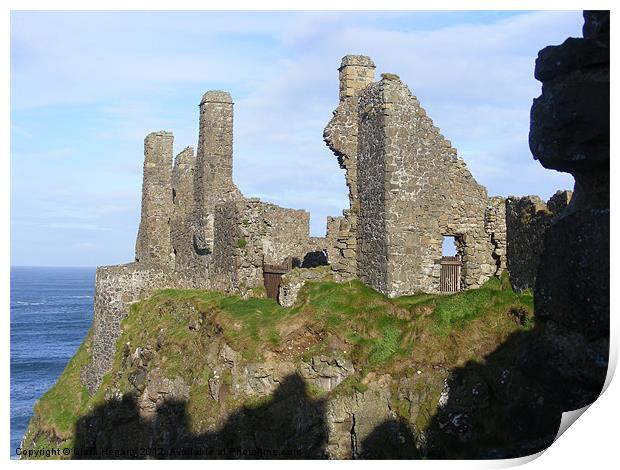 Dunluce Castle,Antrim coast. Print by Ciara Hegarty