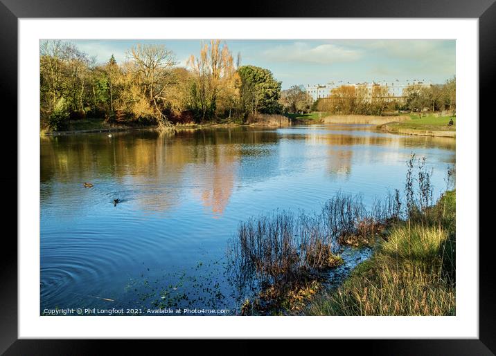 Princes Park Liverpool Framed Mounted Print by Phil Longfoot