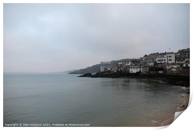 St Ives, Cornwall, England Print by Rika Hodgson