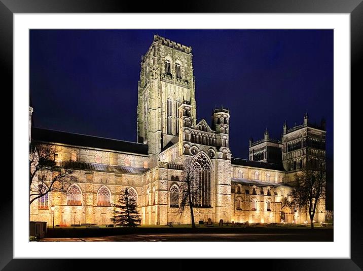 Durham Cathedral  Framed Mounted Print by ami Photography