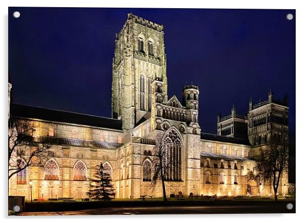 Durham Cathedral  Acrylic by ami Photography