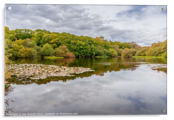 Eyeworth Pond during Autumn Acrylic by KB Photo