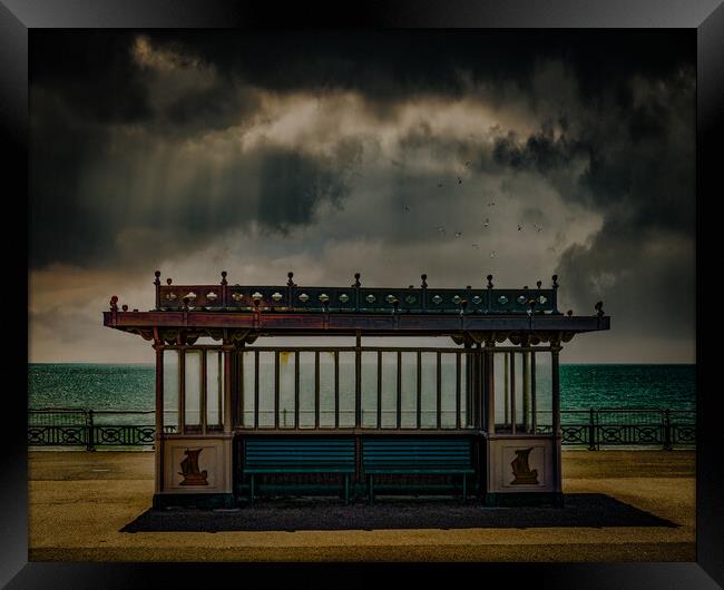 Gimme Shelter Framed Print by Chris Lord