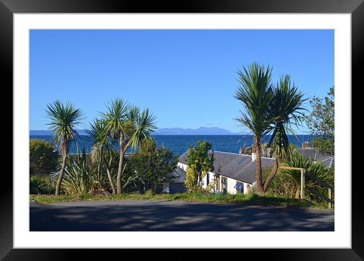 Dunure Ayrshire, Costa del Clyde Framed Mounted Print by Allan Durward Photography