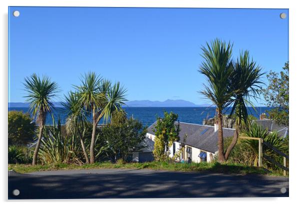 Dunure Ayrshire, Costa del Clyde Acrylic by Allan Durward Photography