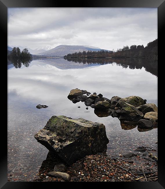 Loch Arkaig Framed Print by Richard Peck