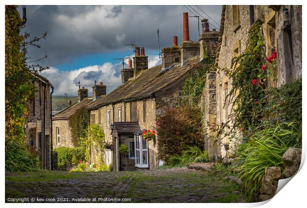 Grassington Print by kevin cook