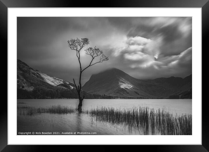 Buttermere Lake District Framed Mounted Print by Rick Bowden