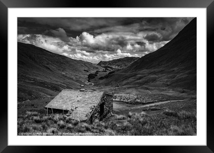 Ruthwaite Lodge Lake District Framed Mounted Print by Rick Bowden