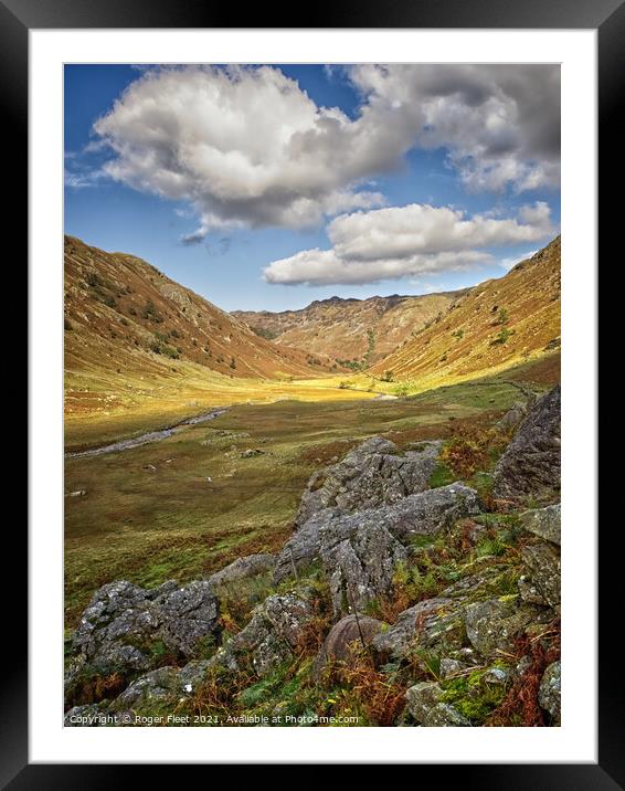 Outdoor mountain Framed Mounted Print by Roger Fleet