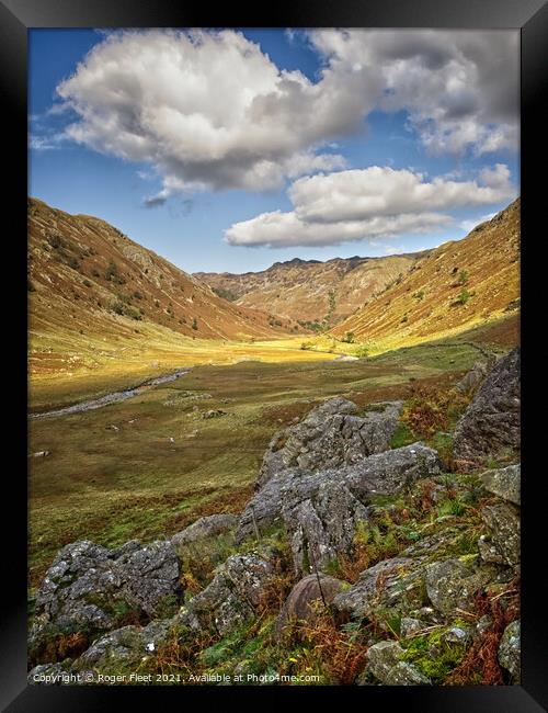 Outdoor mountain Framed Print by Roger Fleet