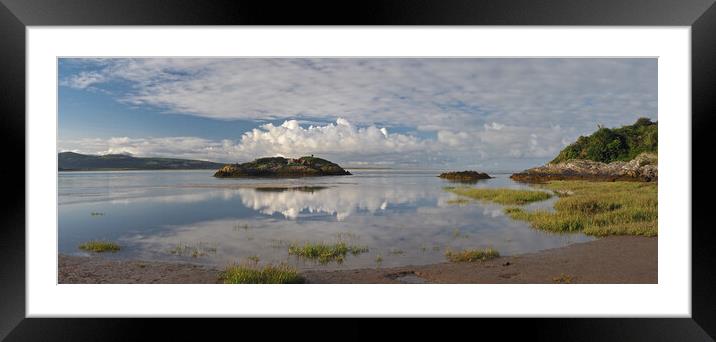 North Wales coast Framed Mounted Print by mark humpage