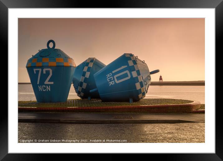 “The Old Buoy‘s” Framed Mounted Print by Graham Dobson