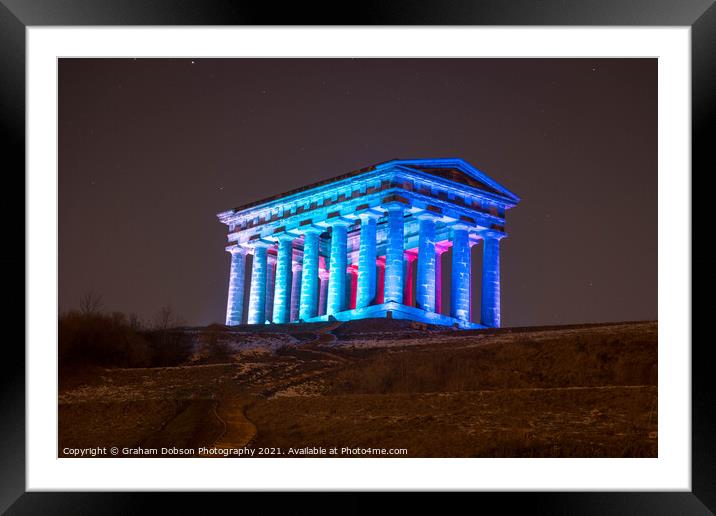 Penshaw Monument, Washington, Tyne and Wear Framed Mounted Print by Graham Dobson