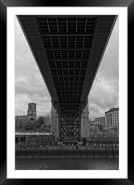 Tyne Bridge, Newcastle Framed Mounted Print by Rob Cole