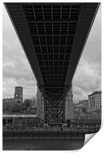 Tyne Bridge, Newcastle Print by Rob Cole