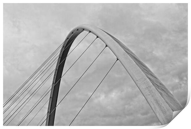 Gateshead Millennium Bridge Print by Rob Cole