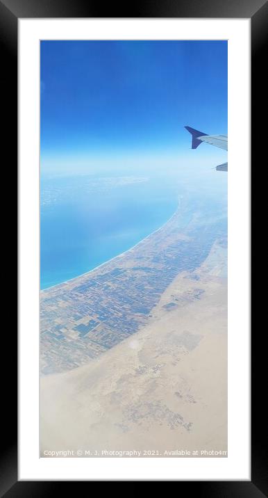 Red sea in Egypt Framed Mounted Print by M. J. Photography