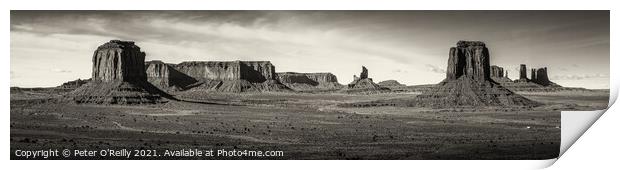 Monument Valley #8 Print by Peter O'Reilly