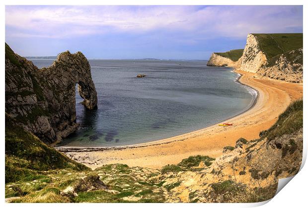 Durdle Door Print by Rob Hawkins