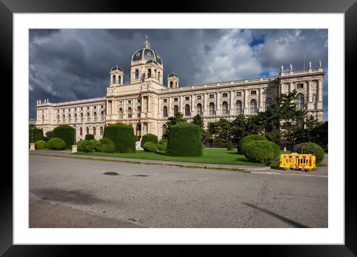 Museum of Natural History in Vienna Framed Mounted Print by Artur Bogacki