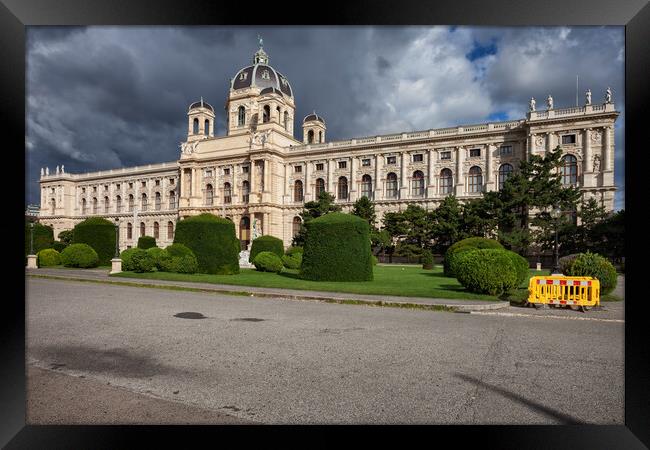 Museum of Natural History in Vienna Framed Print by Artur Bogacki