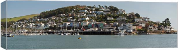 Dartmouth Kingswear harbour Canvas Print by mark humpage