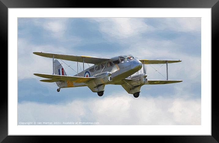 Duxford Pleasure Flight Framed Mounted Print by Ian Merton