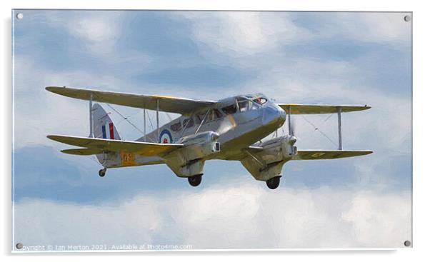 Duxford Pleasure Flight Acrylic by Ian Merton