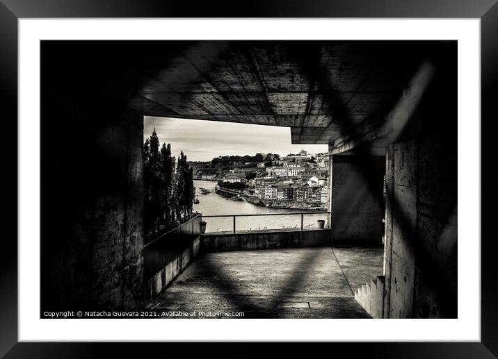 Porto sneak peek Framed Mounted Print by Natacha Guevara