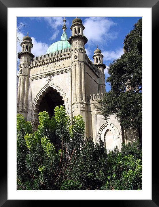 Brighton Pavilion Framed Mounted Print by Tammy Winand