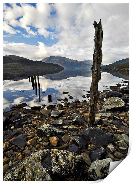 The Old Launch Print by Richard Peck