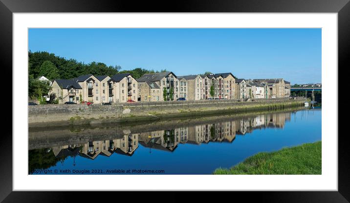 St Georges Quay, Lancaster Framed Mounted Print by Keith Douglas