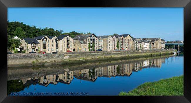 St Georges Quay, Lancaster Framed Print by Keith Douglas