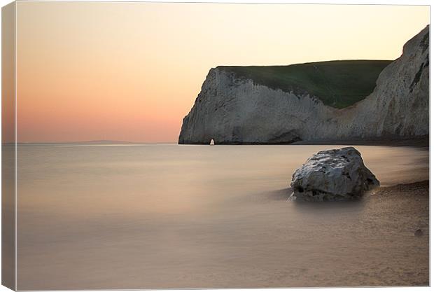 Dorset at sunset Canvas Print by Kraig Phillips