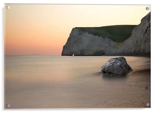 Dorset at sunset Acrylic by Kraig Phillips