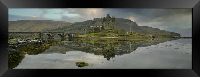  Eilean Donan Castle Scottish Scotland Highlands Skye Framed Print by JC studios LRPS ARPS