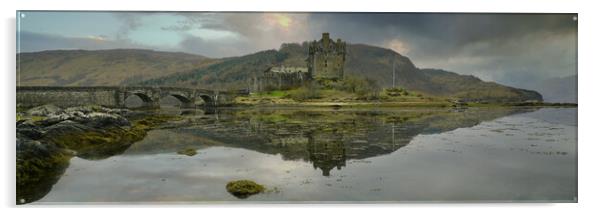  Eilean Donan Castle Scottish Scotland Highlands Skye Acrylic by JC studios LRPS ARPS