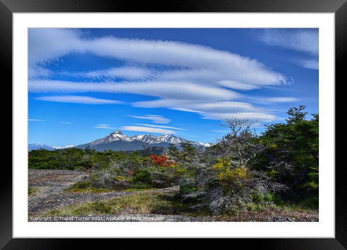 Torres Del Paine National Park in Chile Framed Mounted Print by Tracey Turner