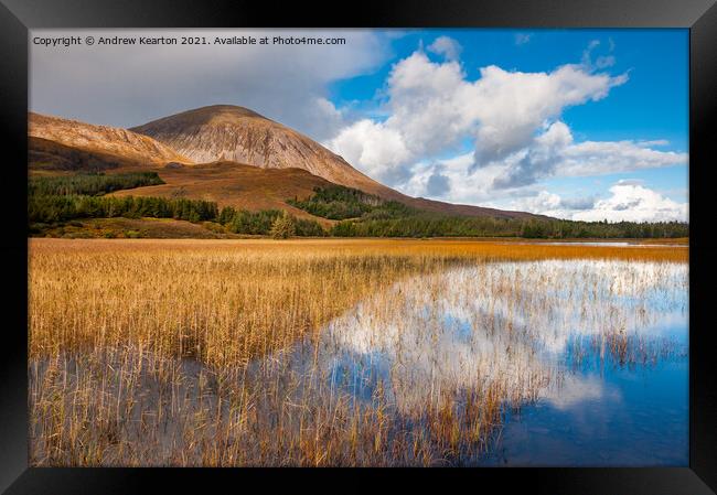 Loch Cill Chriosd, Isle of Skye, Scotland Framed Print by Andrew Kearton