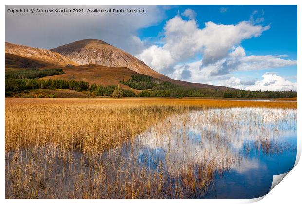 Loch Cill Chriosd, Isle of Skye, Scotland Print by Andrew Kearton