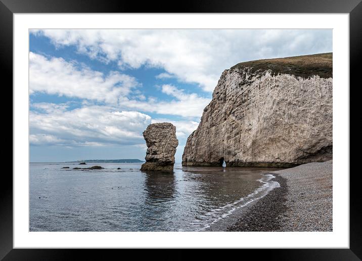 Majestic Butter Rock Framed Mounted Print by Wendy Williams CPAGB