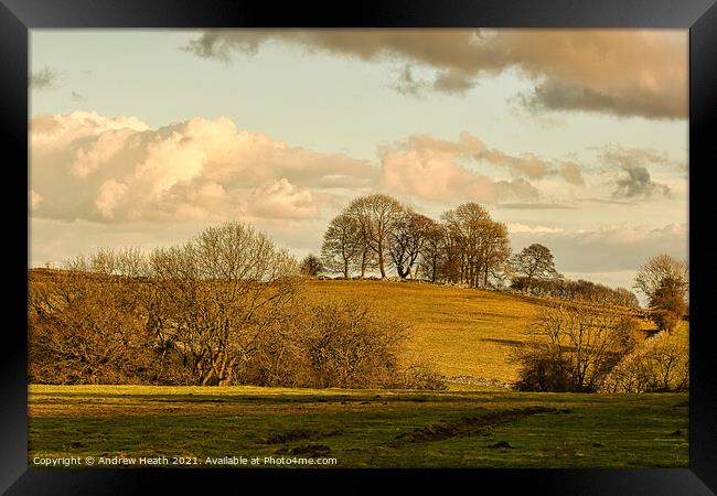 Staffordshire Moorlands hidden Gem Framed Print by Andrew Heath
