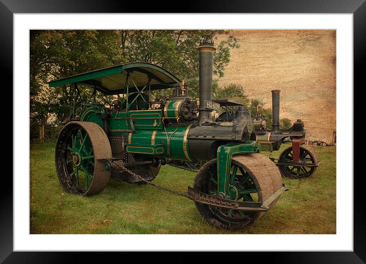 Old Timers Framed Mounted Print by Ian Jeffrey
