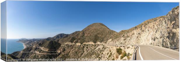 Mojacar Highway Canvas Print by DiFigiano Photography