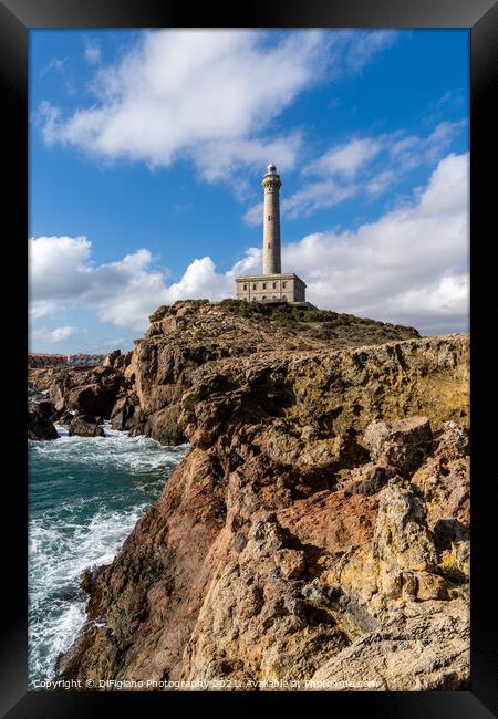 Cabo de Palos Lighthouse Framed Print by DiFigiano Photography