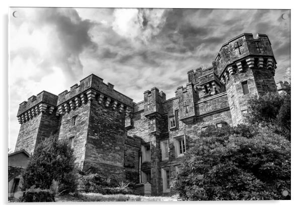 Wray castle Acrylic by Kevin Elias